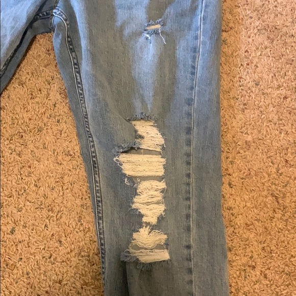 High waisted ripped mom jeans - Picture 4 of 6